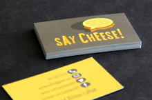 Say Cheese Business Cards