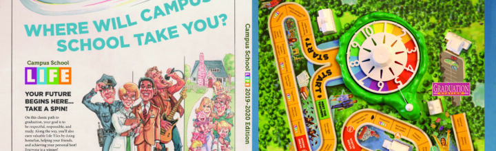 Campus School Yearbook, “Game of Life”